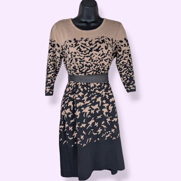 Neiman Marcus Knit Sweater Dress - Picture 1 of 6